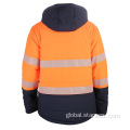 Hi Vis Winter Jacket High Visibility Safety Reflective Fleece Hoodie Jacket Manufactory